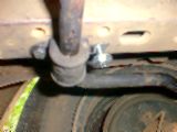 Rear stabilizer bar mounting bracket